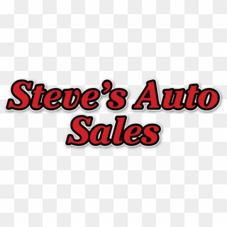 Steve's Auto Sales Inc - Illustration Clipart