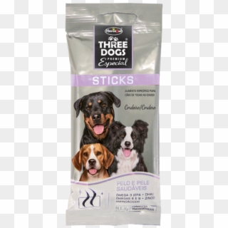 Healthy Skin And Fur Sticks - Three Dogs Sticks Clipart