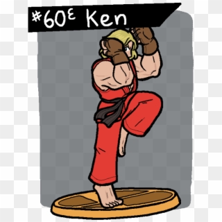 Ken's Outfit Is Conveniently Simple, Ryu's Has Ragged - Video Game Clipart
