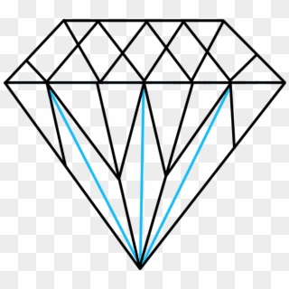 How To Draw A Diamond - Easy Diamonds To Draw Clipart