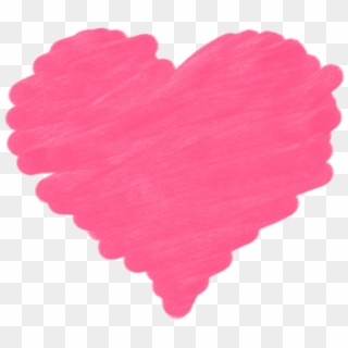 Plano De Fundo Rosa Pink With Transparent Background - Heart Pink Png Clipart