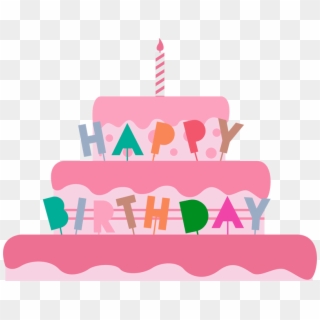 Festeja Tu Cumpleaños Con Nosotros - Birthday Cake Clipart
