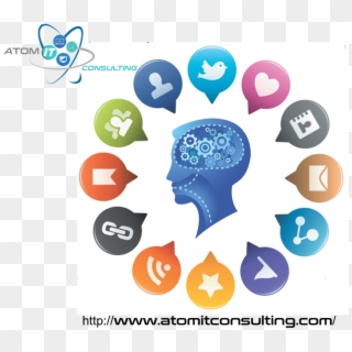 Atom It Consulting - Que Año Se Crearon Las Redes Sociales Clipart