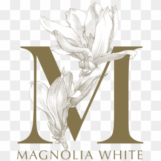59253 2296 L Anavype - Magnolia White Logo Clipart