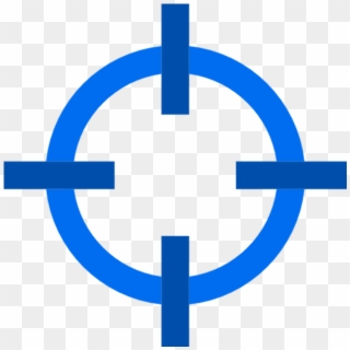 Objetivo Icono Vectorial Gratis Diseñado Por Freepik - Sniper Aim Logo Clipart