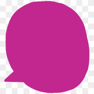 Okletstalk Bubble Fill Pink - Circle Clipart