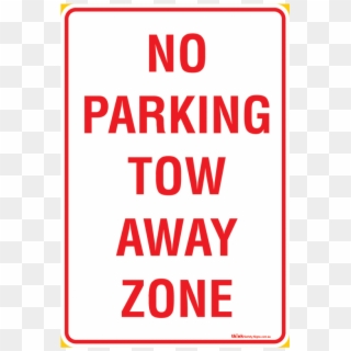 Parking No Parking Tow Away Zone - Signs Clipart