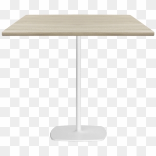 Stylus 80 Wood Square White / Wood - Coffee Table Clipart