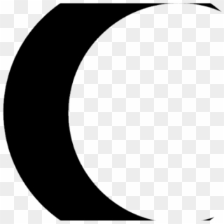Crescent Moon Clipart - Circle - Png Download
