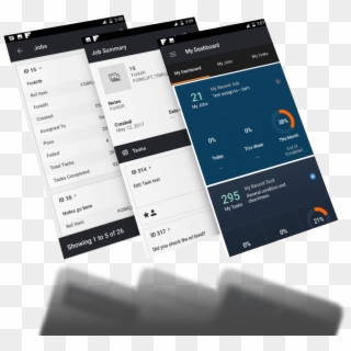 Inspection App 3 Screens - Gadget Clipart