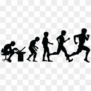 Silhouette Of Someone Running At Getdrawings Com - Personal Evolution Clipart