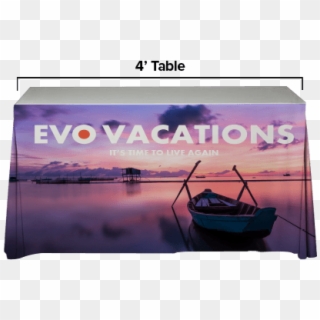 Fitted Table Covers 4' - Skiff Clipart