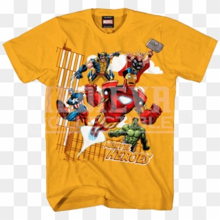 Marvel Defenders T Shirt Clipart