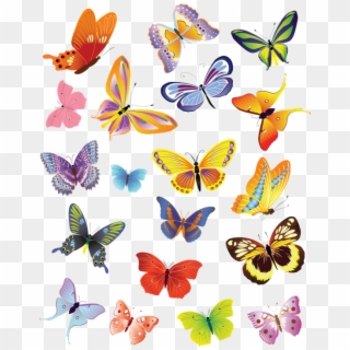 Mariposas - Cute Butterfly Vector Free Download Clipart