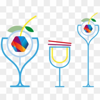 Comma Cocktails Clipart