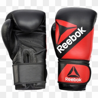 Boxing Glove Size, 10oz - Reebok Leather Training Gloves Clipart
