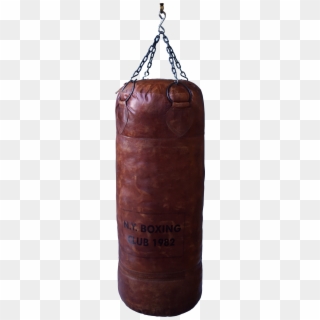 Leather Style Punch Bag - Money Bag Clipart
