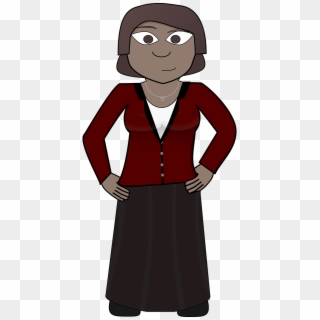 Confident Business Woman Png Image - African American Woman Cartoon Png Clipart