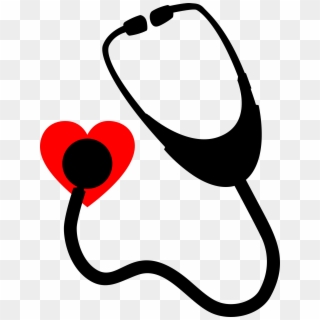 This Free Icons Png Design Of Heart Stethoscope - Stethoscope Medical Clip Art Transparent Png