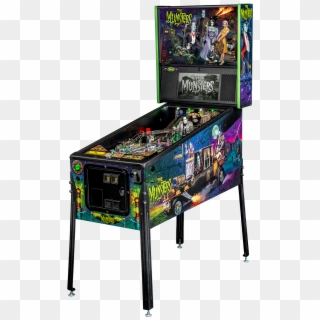 Munsters Pinball Pro Cabinet Lf - Stern Munsters Pinball Clipart