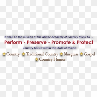 Maine Academy Of Country Music - Project Trust Clipart