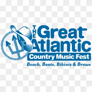 The Great Atlantic Country Music Fest - Graphic Design Clipart