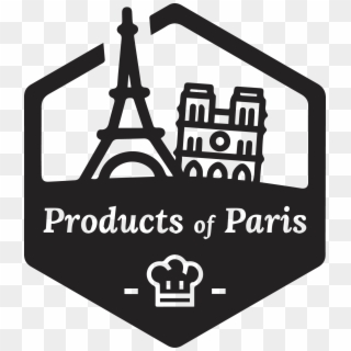 Product Of Paris Logo - Sign Clipart