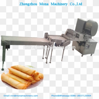 Fully Automatic Spring Roll Sheet - Fast Food Clipart