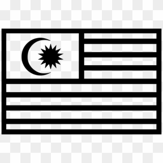 Malaysia Flag Comments - Malaysia Icon Png Black Clipart
