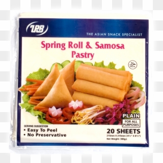 Spring Roll Samosa Pastry - Samosa And Spring Roll Pastry Clipart