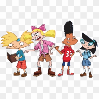Free Png Download Hey Arnold Characters Clipart Png - Hey Arnold Cast Transparent Png