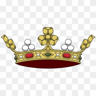 Coronas Vector Png - Italian Prince Crown Clipart