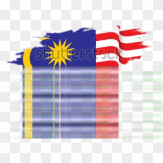 Happy Independence Day 31th August 2018 - Bendera Koyak Vector Clipart