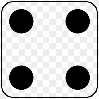 3 Dots - Dice 4 Clipart