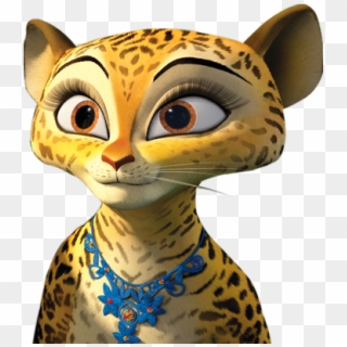 Gia Action Shot - Madagascar 3 Europe's Most Wanted Clipart