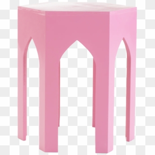 Pink Moroccan Table - Pink Table Png Clipart