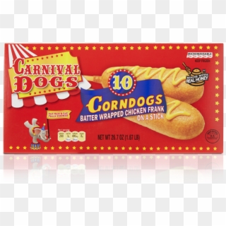 Corn Dogs, Mini Corn Dogs, And Pancakes N' Sausage - Carnival Brand Corn Dogs Clipart