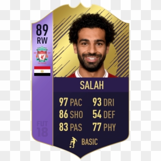 It's Looking Like Potm Will Be On The 15th On Fifa - Salah Fifa 18 Poty Clipart