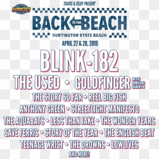 Header Poster - Back To The Beach Fest 2019 Clipart