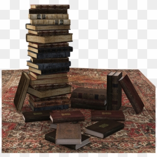 Book, Book Stack, Carpet, Stacked, Books, Literature - Stacked Books Clipart
