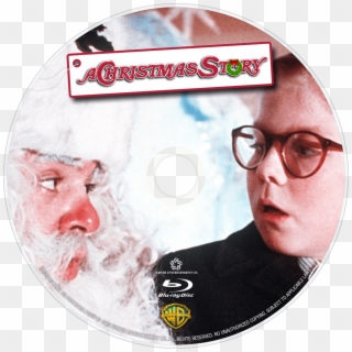 A Christmas Story Bluray Disc Image - Christmas Story Dvd Label Clipart