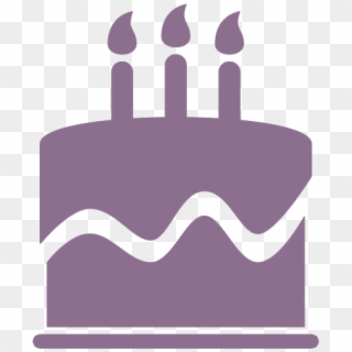 Cakes - Birthday Icon Blue Clipart