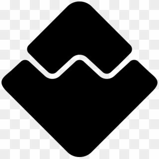 File - Waves-icon - Svg - Waves Icon Crypto - Download - Waves Crypto Svg Clipart