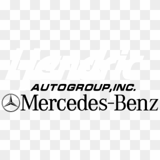 Hendrick Mercedes Benz Logo Black And White - Mercedes Benz Clipart