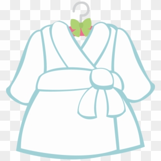 Spa Robe Clipart - Png Download