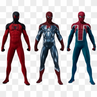 All Dlc Spiderman Suits Clipart