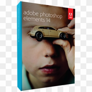 Adobe Updates Elements Applications With Haze And Shake - Adobe Photoshop Elements 14 Box Clipart