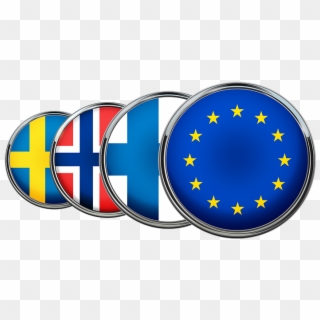Scandinavia, Eu, Europe, Sweden, Norway, Finland - European Clipart