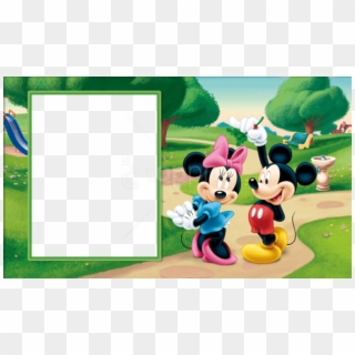 Free Png Minnie And Mickey Mouse Transparent Kids Frame - Cartoon Images Of Love Hd Clipart