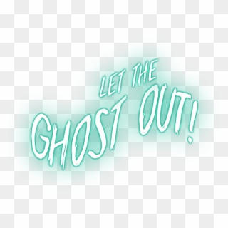 Let The Ghost Out Is A Single-player Puzzle Platformer, - Calligraphy Clipart